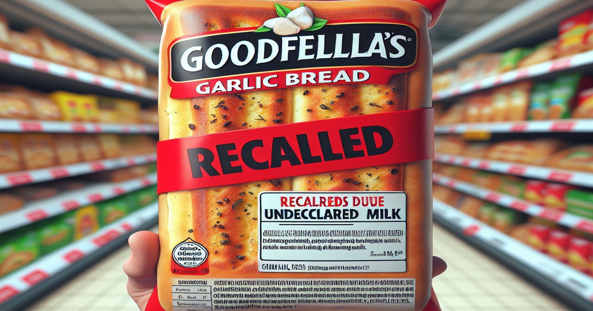 Main image to the post Goodfella's Garlic Bread Recalled Due to Undeclared Milk