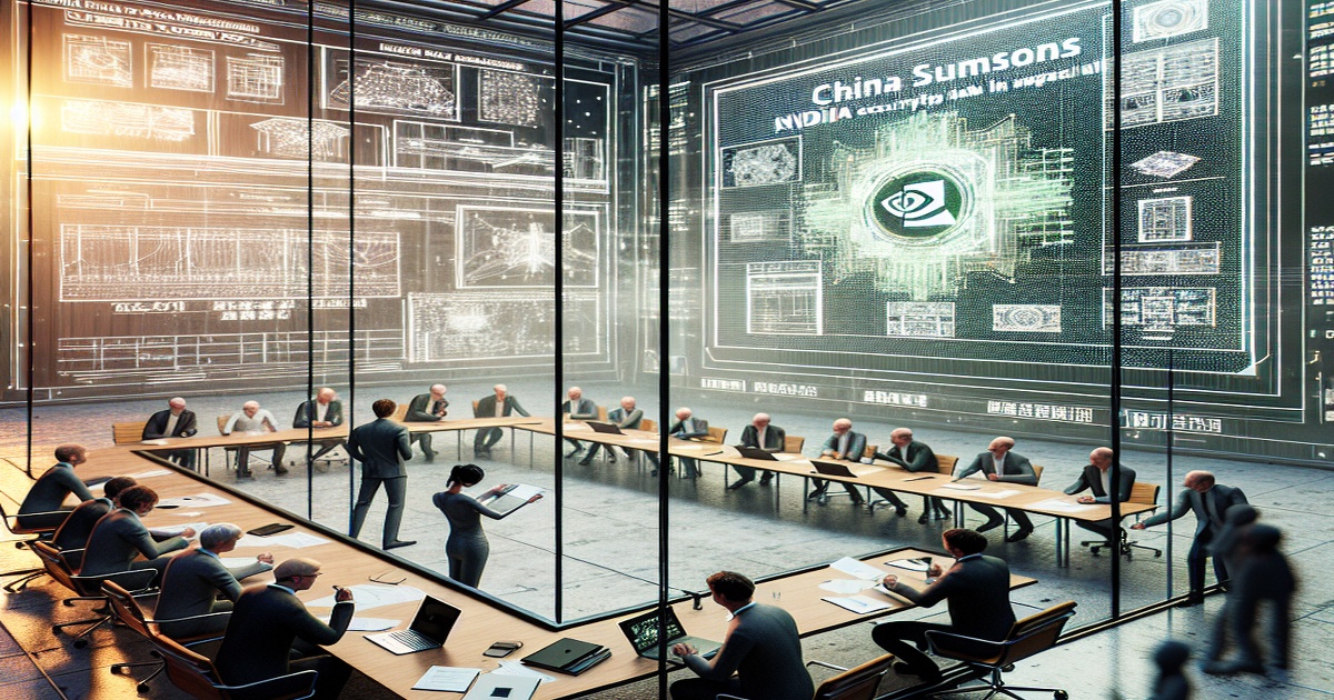 Main image to the post China Summons Nvidia Over Security Concerns in H20 Chips