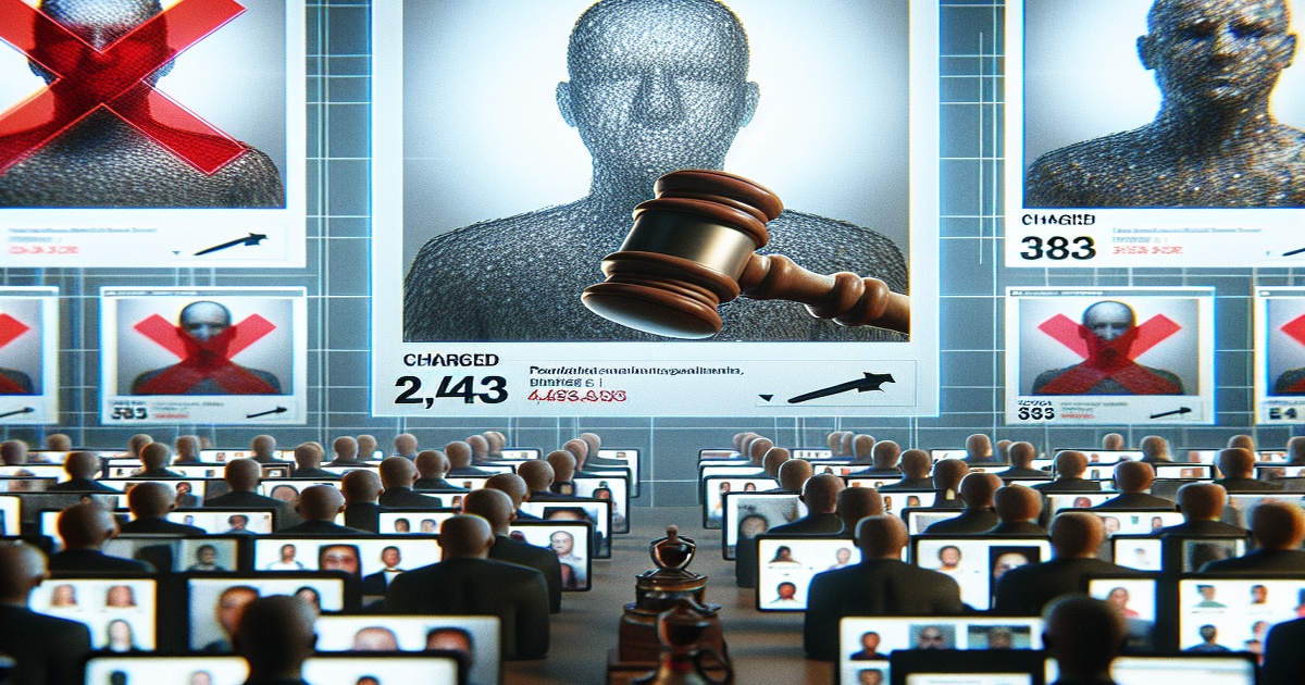 Main image to the post Prosecutors Charge 2,458 Individuals, Courts Punish 383 for Online Harassment