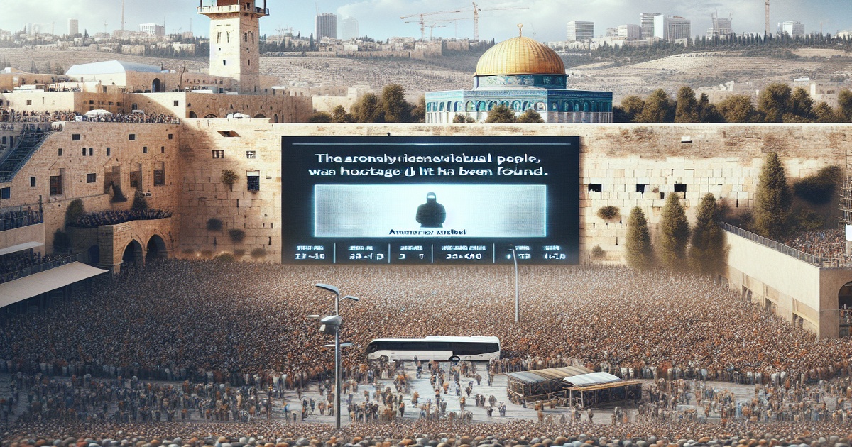 Main image to the post Thousands Gather in Jerusalem to Honor Hersh Goldberg-Polin, Hostage Found in Gaza