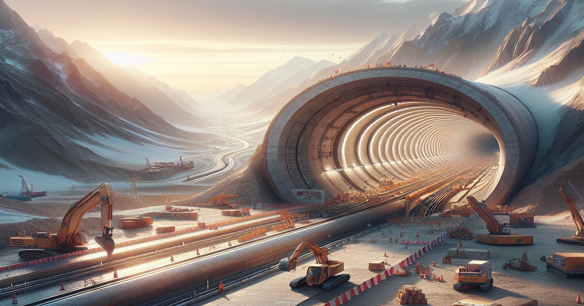 Xinjiang Tunnel Completion Marks Progress in China's West-to-East Gas Project