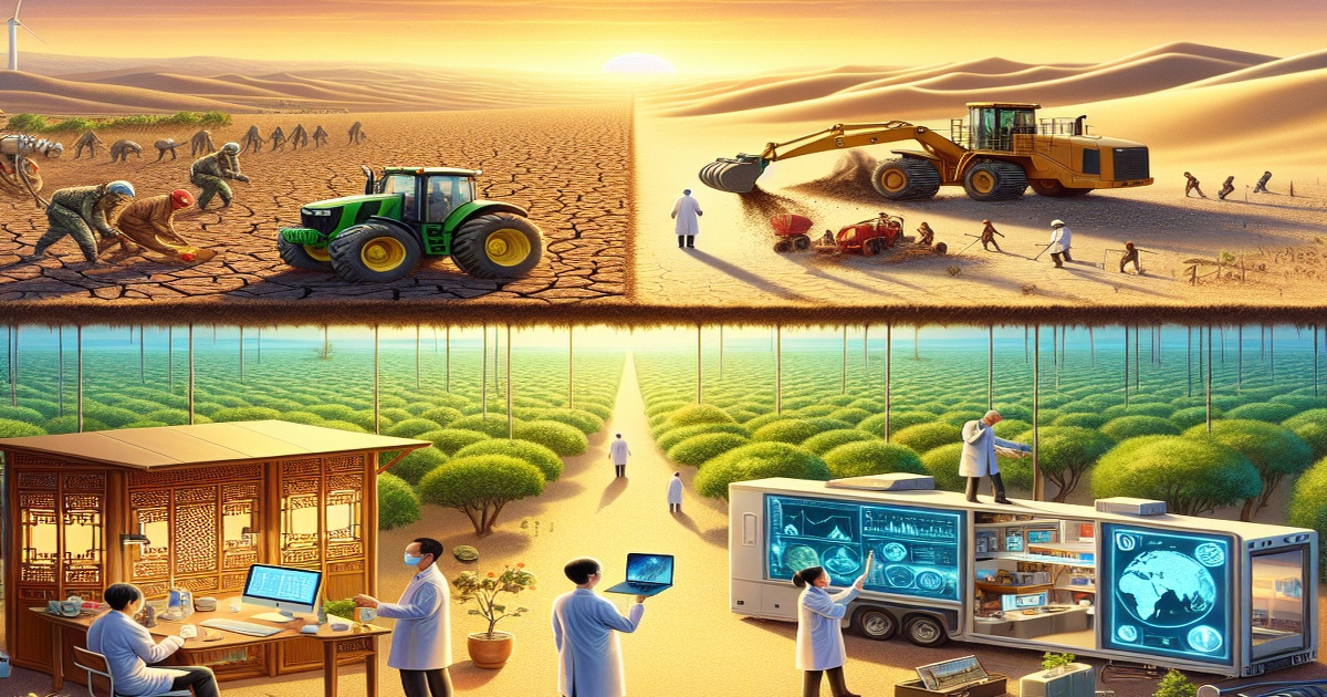 Main image to the post China's Scientists Partner with Africa to Combat Desertification