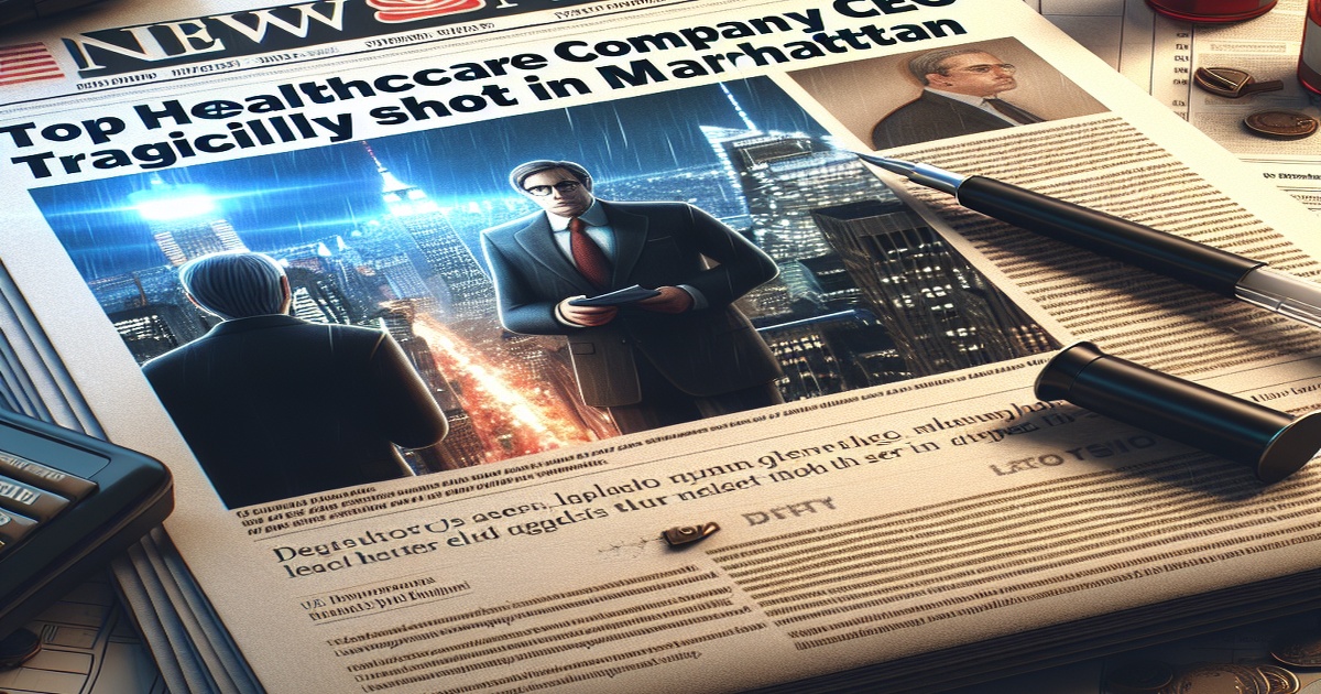 Main image to the post UnitedHealthcare CEO Brian Thompson Shot and Killed in Manhattan