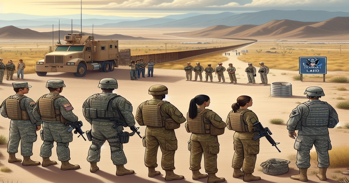 Main image to the post Army to Take Control of Federal Land on U.S.-Mexico Border