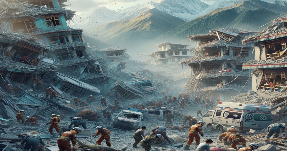Main image to the post Large-Scale Rescue Operation Launched After 6.8-Magnitude Earthquake in Xigaze, Tibet