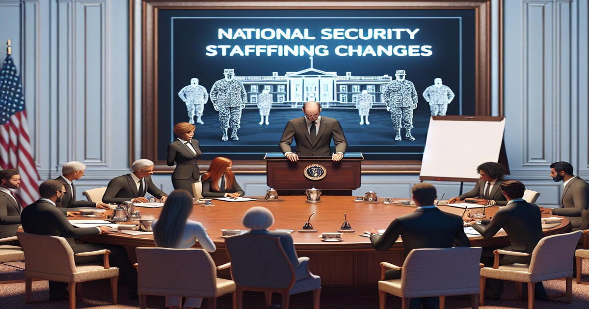 Main image to the post Trump Reshapes National Security Council Amid Staffing Changes