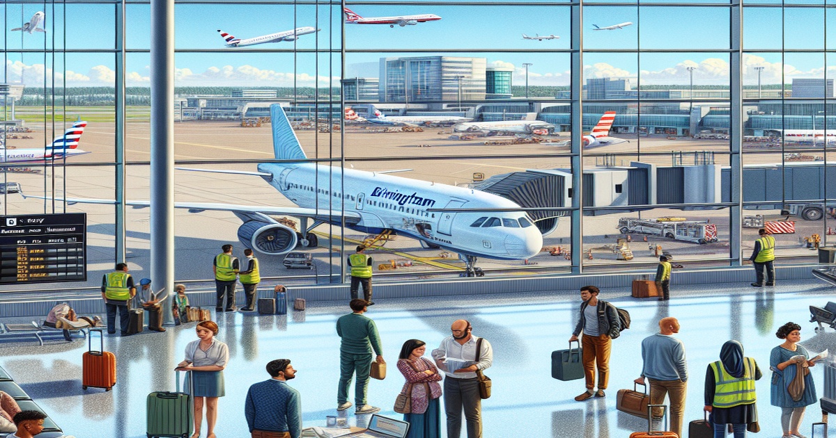 Main image to the post Birmingham Airport Reopens After Aircraft Incident Causes Delays