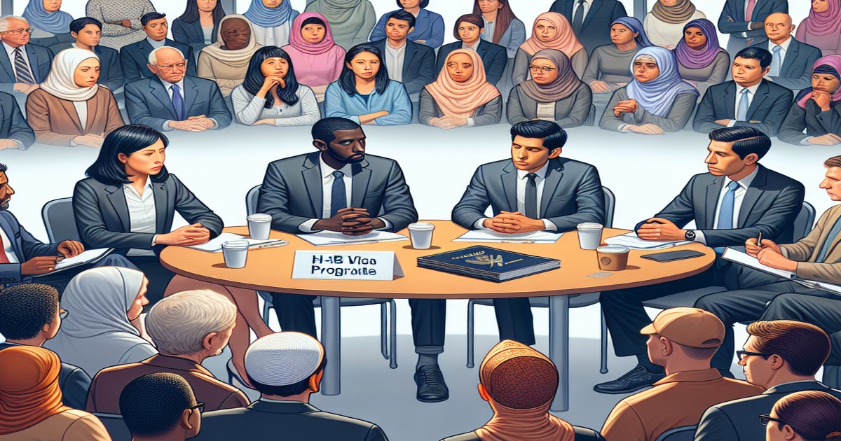 Main image to the post Bernie Sanders Critiques H-1B Visa Program Amid Republican Debate