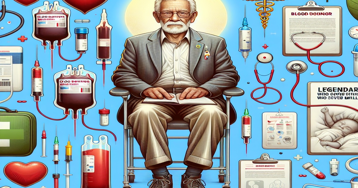 Main image to the post "James Harrison, Legendary Blood Donor Who Saved Over Two Million Babies, Dies at 88"