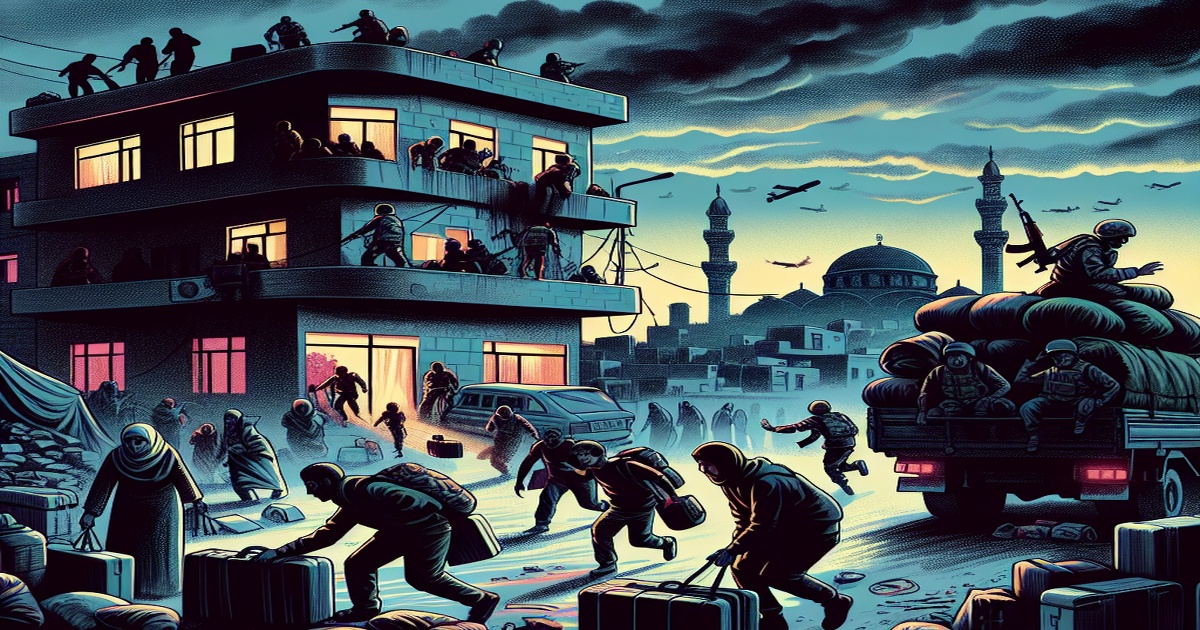 Main image to the post Escalating Conflict in Gaza Leads to Thousands Fleeing and Humanitarian Concerns