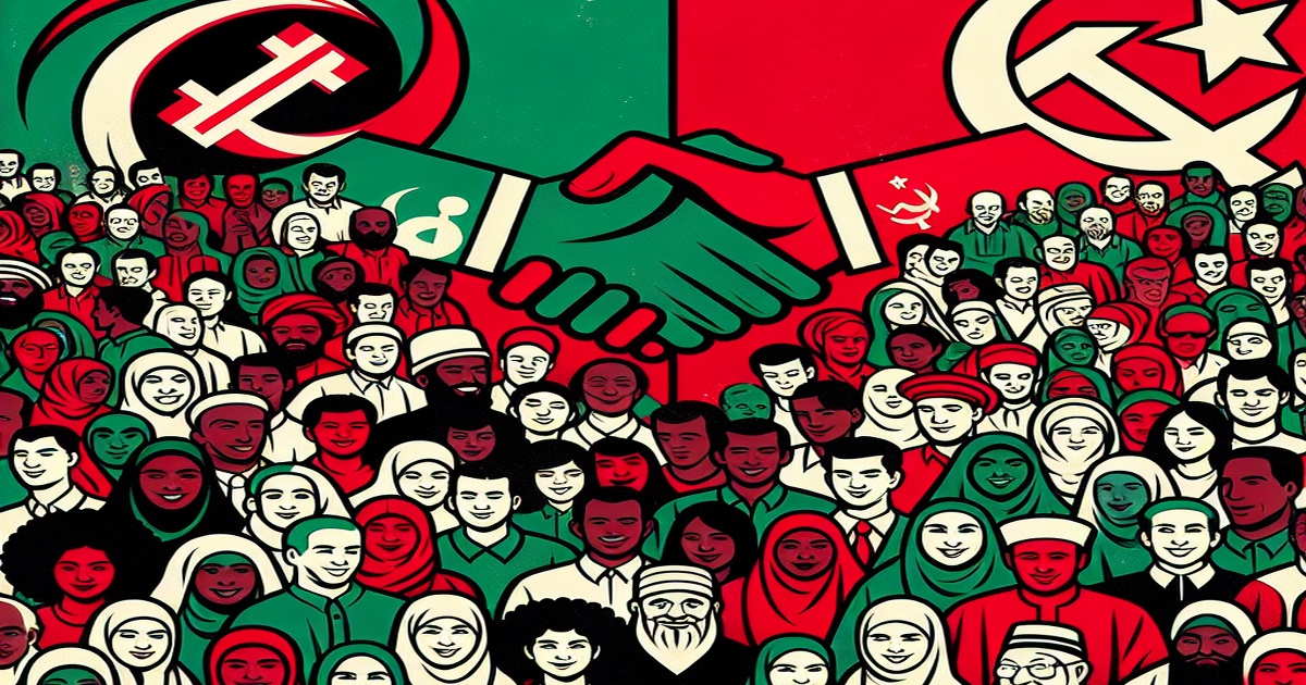 Main image to the post A Red-Green Alliance Threatens American Democracy, Fueled by Socialist and Islamist Ideologies