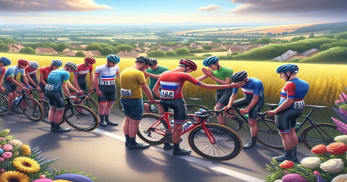 Main image to the post Tour de France Riders Mourn Young Cyclist Samuele Privitera