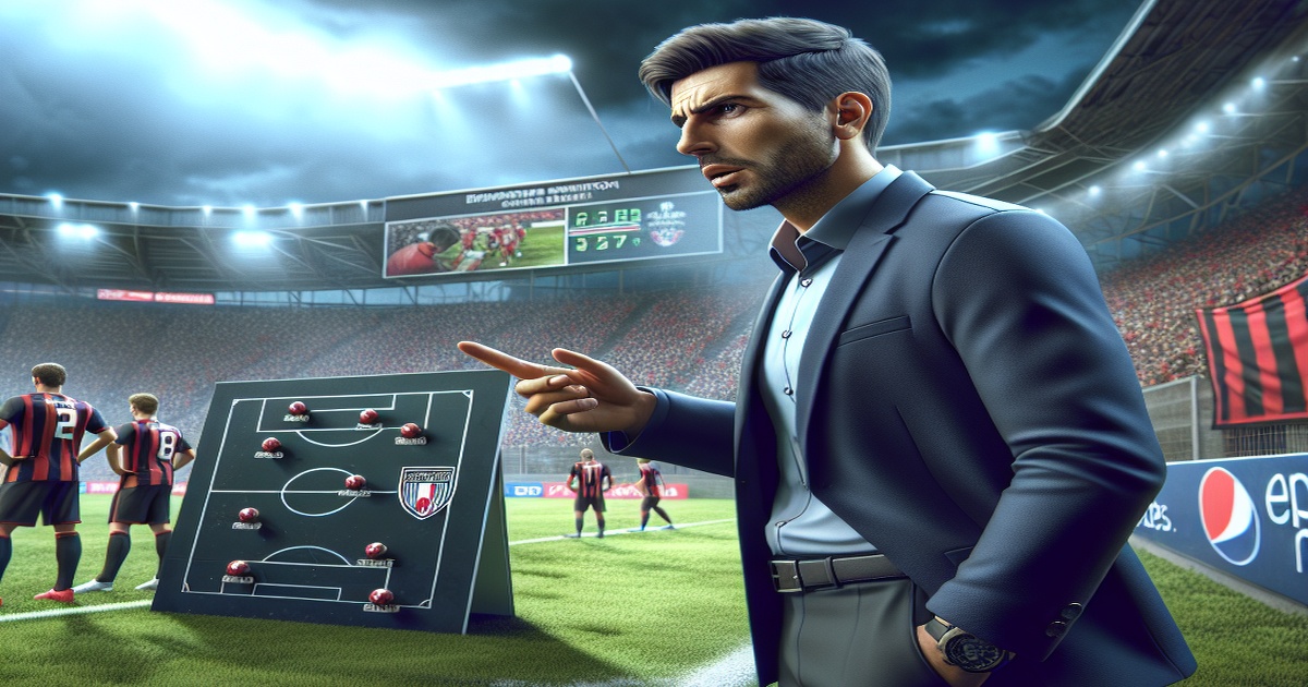 Main image to the post Girona Coach Michel Eyes Victory Against AC Milan, Keeping Champions League Dream Alive