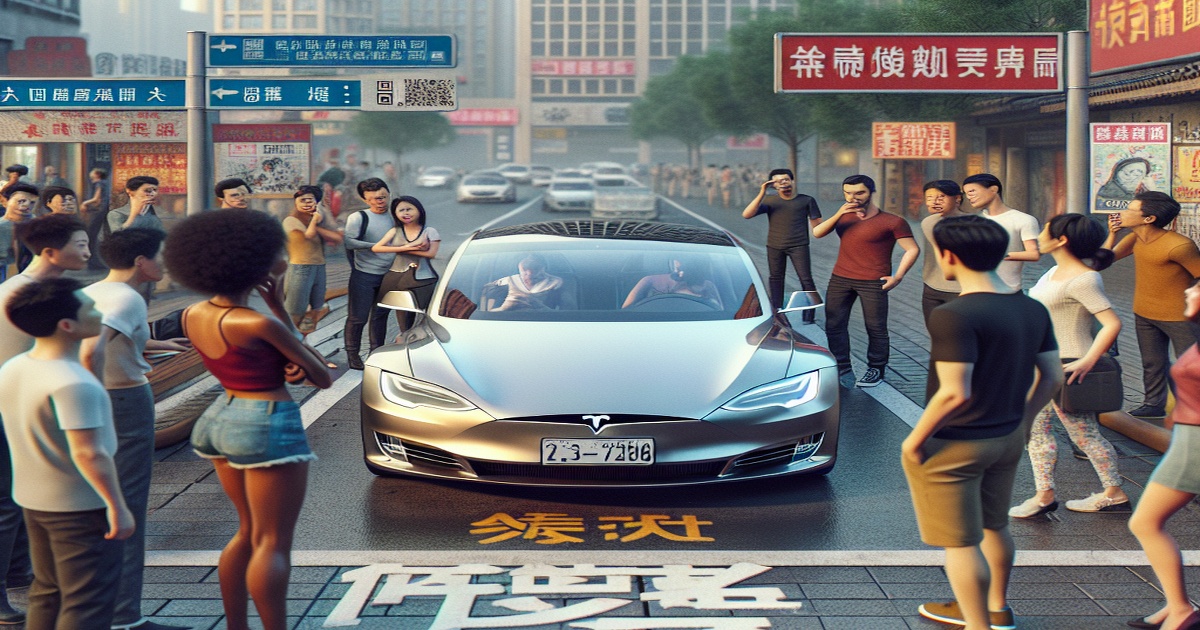 Main image to the post Tesla's Legal Tactics in China Spark Controversy and Debate