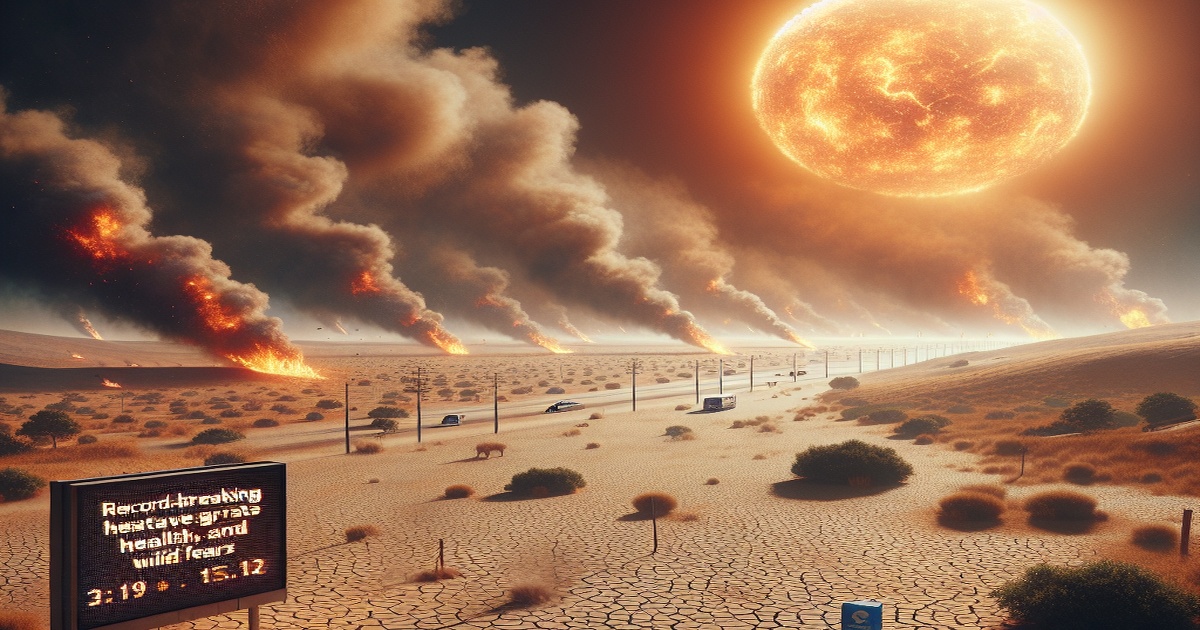Main image to the post Record-Breaking Heatwave Grips Southern Europe, Sparking Health Alerts and Wildfire Fears