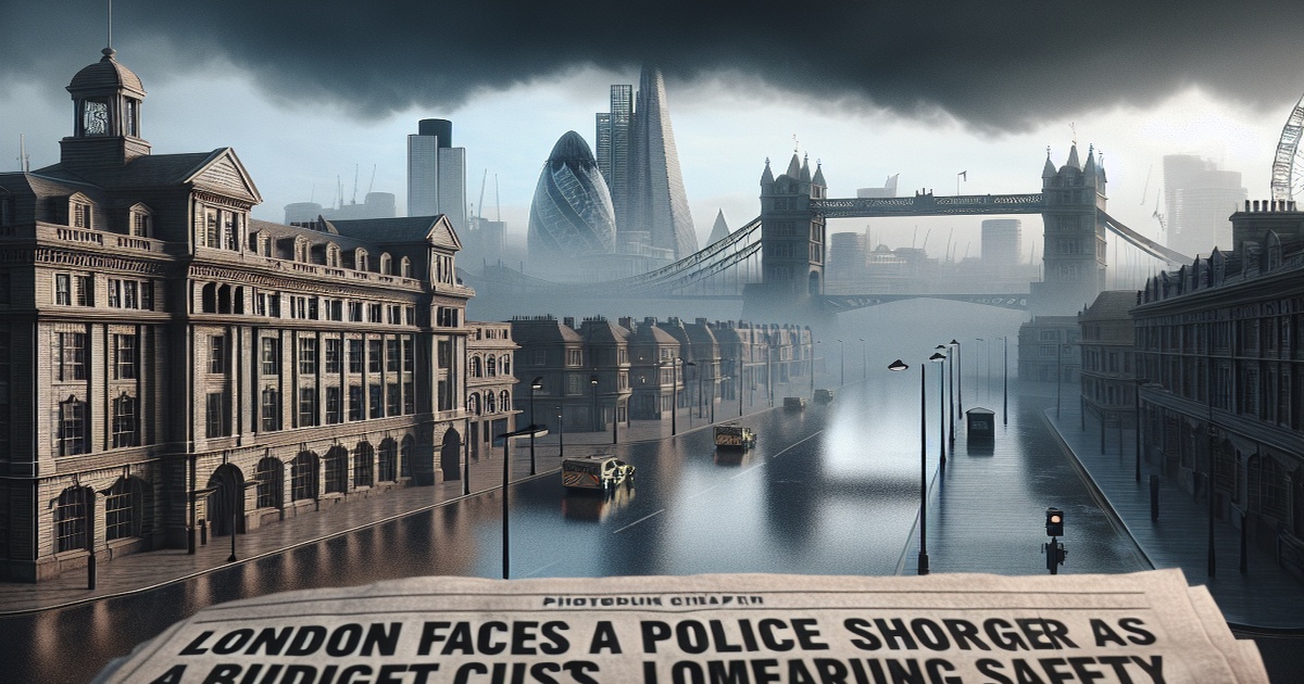 Main image to the post London Faces Police Shortage as Budget Cuts Loom, Threatening Public Safety