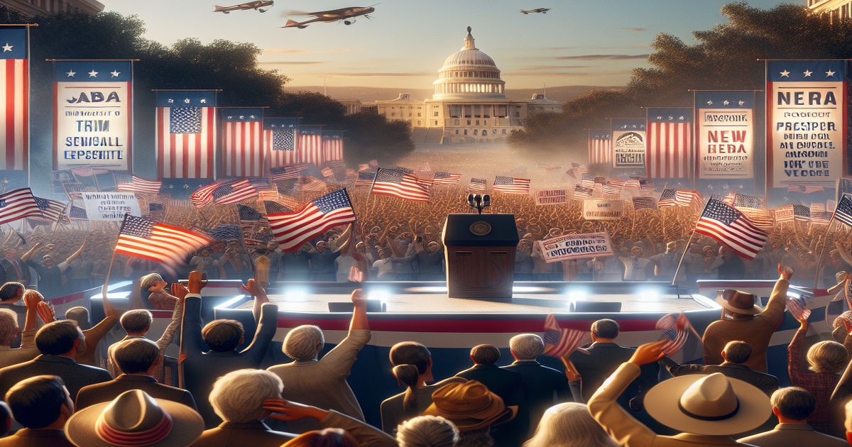 Main image to the post Trump Promises New Era of Prosperity at Packed Washington Rally Ahead of Inauguration