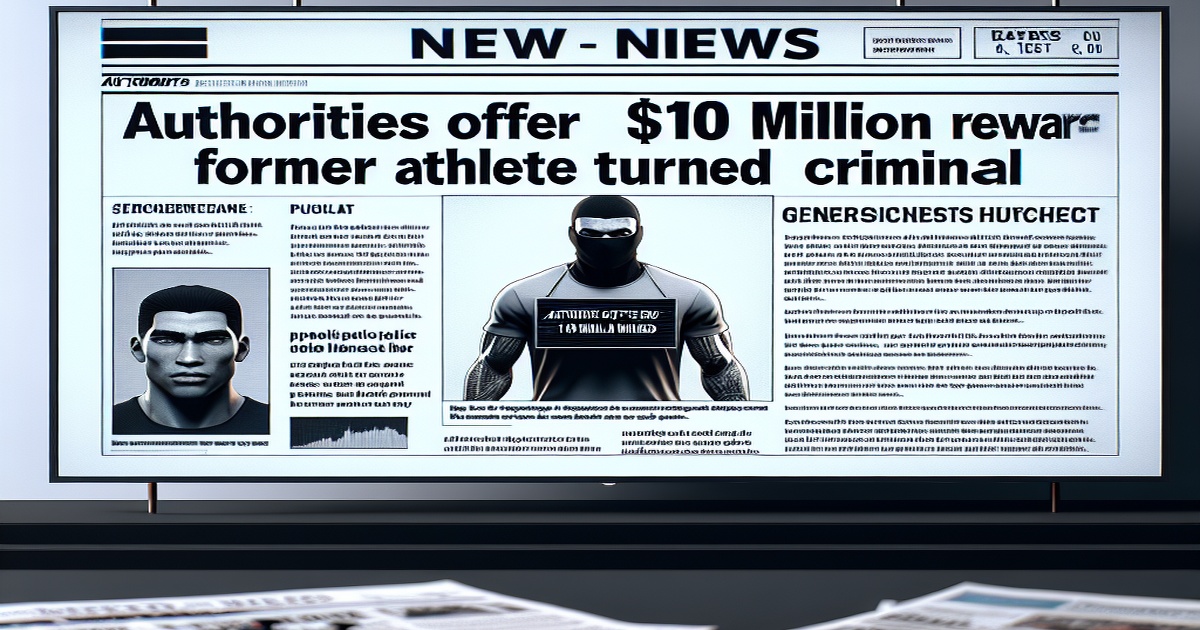 Main image to the post US Authorities Offer $10 Million Reward for Former Canadian Olympian Turned Drug Lord