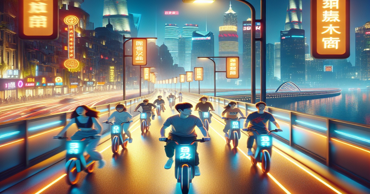 Main image to the post Shanghai Opens Tunnel to E-Bikes at Night, Providing New Option for Late-Night Riders