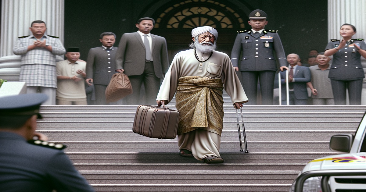Main image to the post Malaysian King Departs for Medical Treatment Abroad