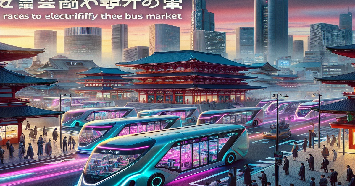 Main image to the post Japanese Automakers Race to Electrify the Bus Market
