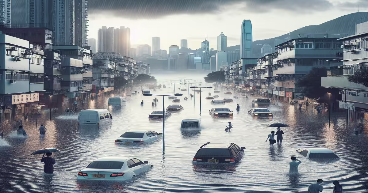 Heavy Rainfall Causes Widespread Disruption in Hong Kong and Southern China