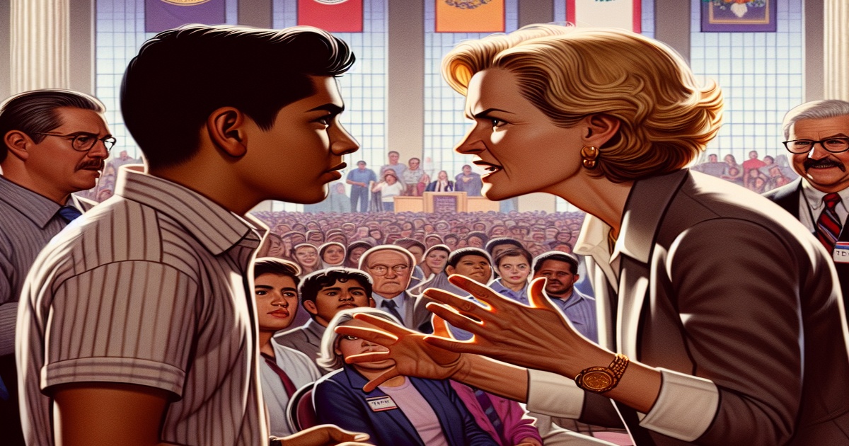 Main image to the post Nancy Mace's Controversial Confrontation with Constituent at USC Event