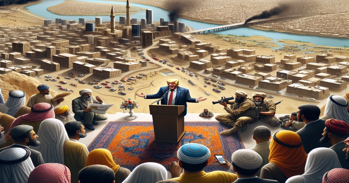 Main image to the post Trump Calls Gaza a "Mess" as Humanitarian Crisis Deepens