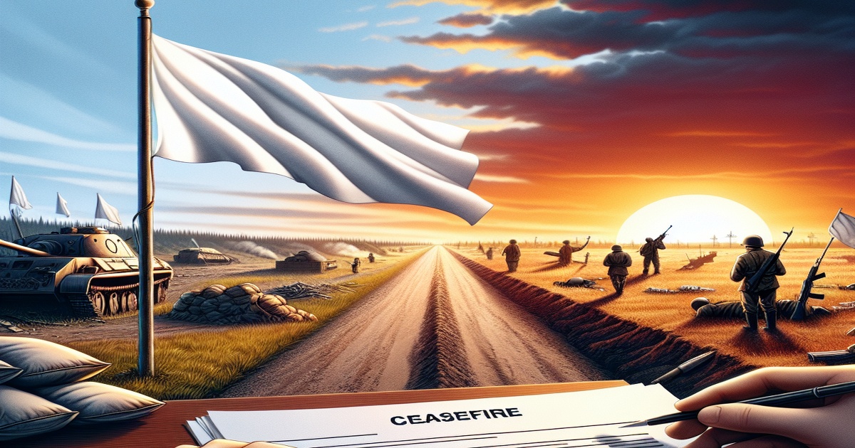 Main image to the post Ukraine and Russia Agree to Ceasefire in Principle