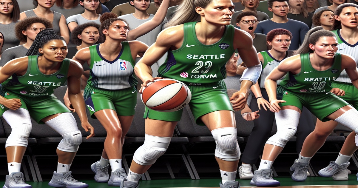Main image to the post Seattle Storm's Defensive Dominance and Controversial Officiating in the WNBA