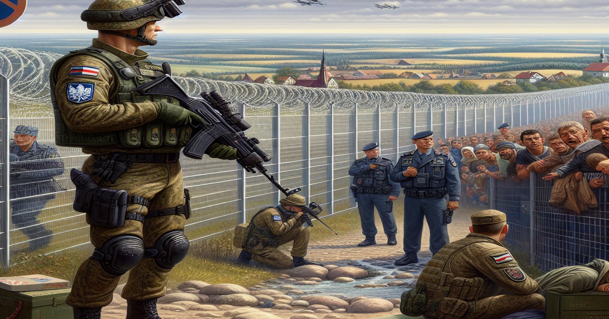 Main image to the post Poland Deploys Troops to Border Amidst Migration Tensions with Germany