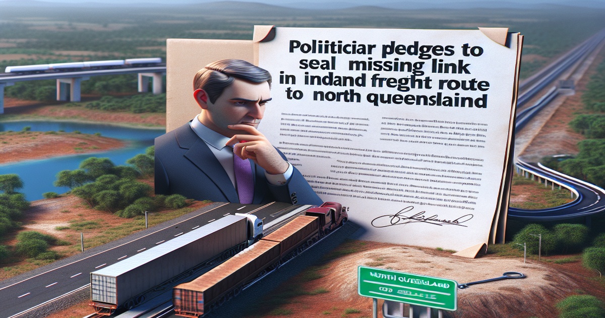 Main image to the post Prime Minister Pledges to Seal Missing Link in Inland Freight Route to North Queensland
