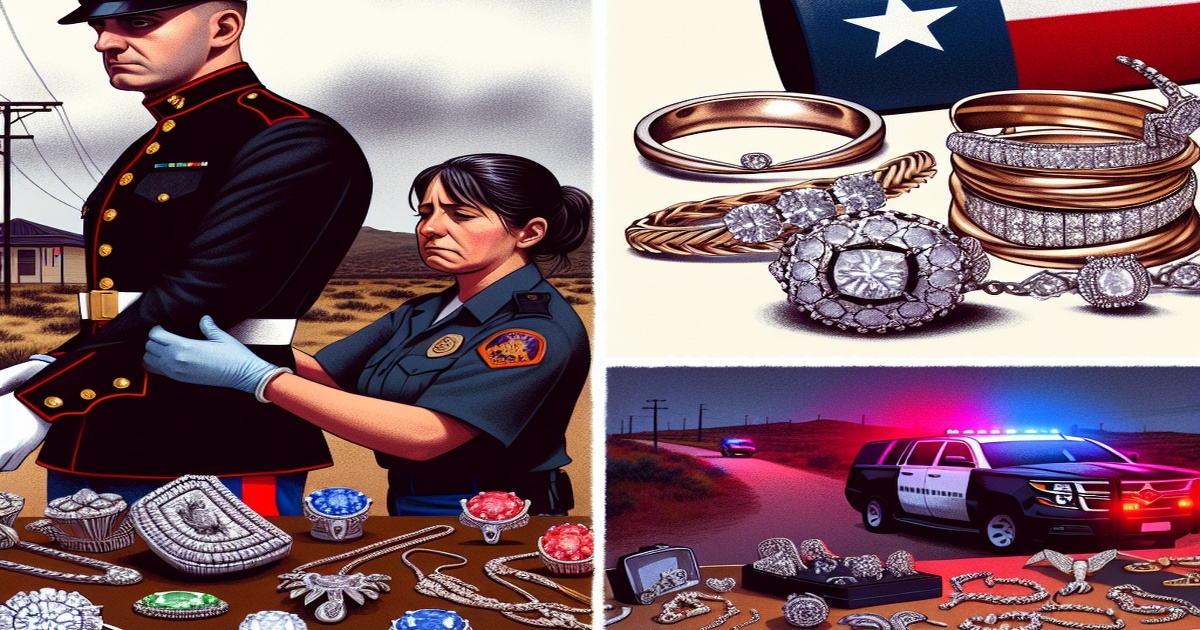 Main image to the post U.S. Marine Arrested for $500,000 Jewelry Heists in Houston