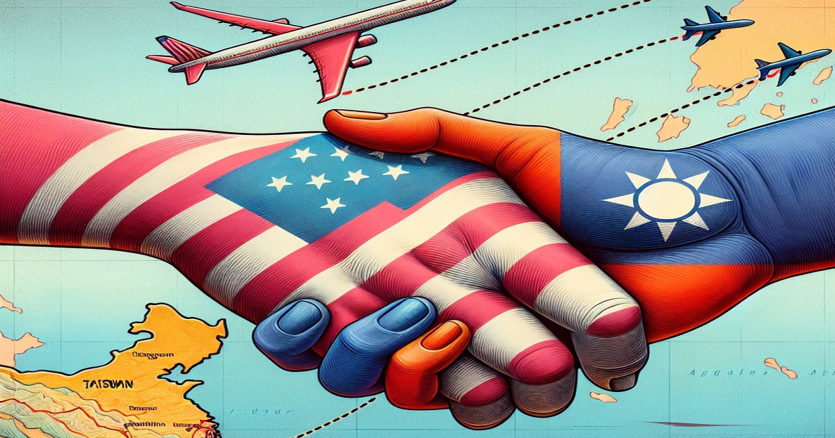 Main image to the post US Calls for Dialogue as China-Taiwan Flight Route Tensions Rise