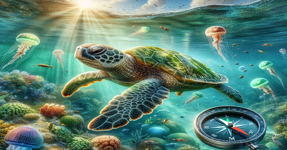 Main image to the post Scientists Uncover Secrets of Young Sea Turtle Navigation in the Gulf