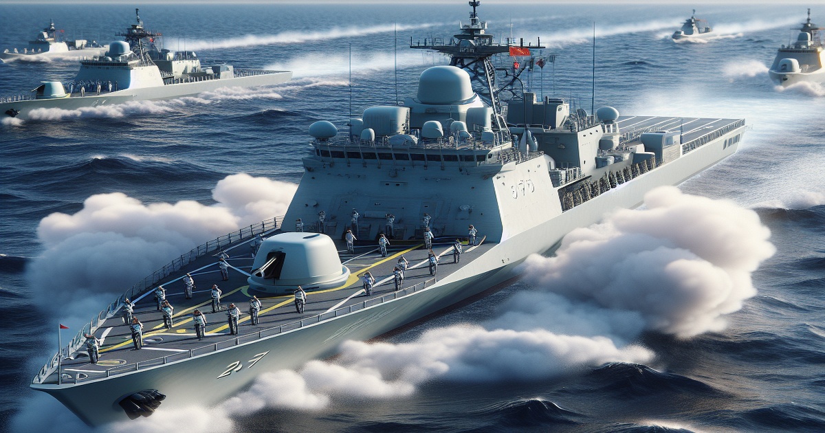 Main image to the post Upgraded Chinese Destroyer Conducts Multi-Region Training Exercises