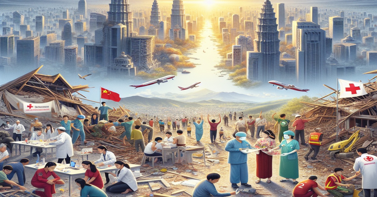 Main image to the post China Extends Support to Myanmar Following Devastating Earthquake