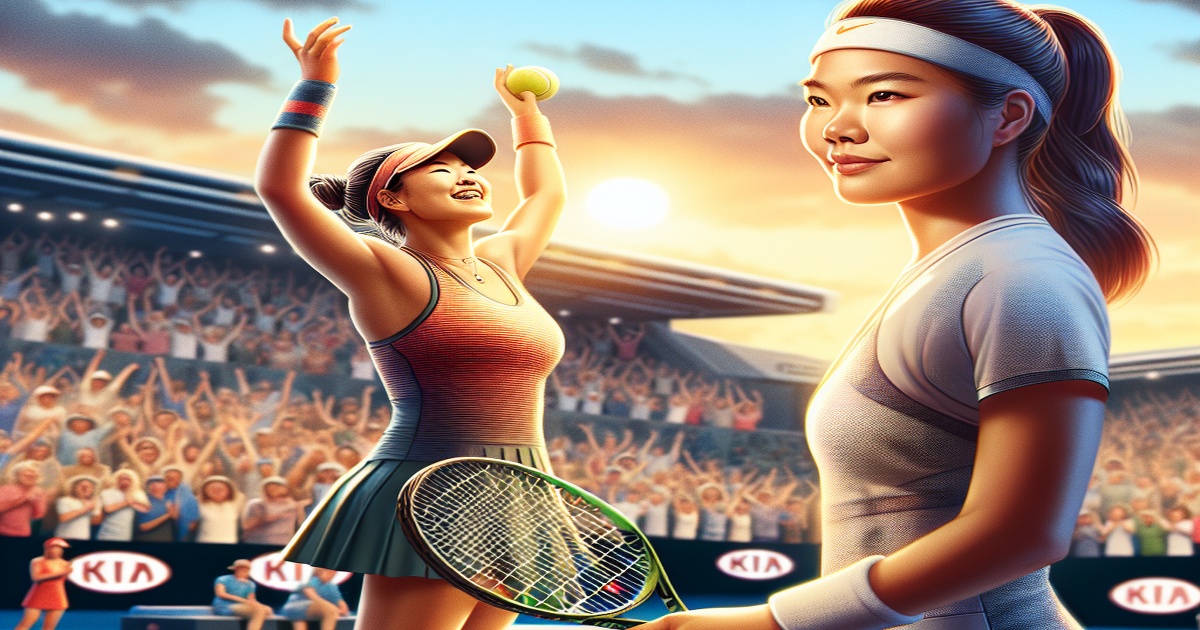 Main image to the post Raducanu Triumphs Over Anisimova to Reach Australian Open Third Round