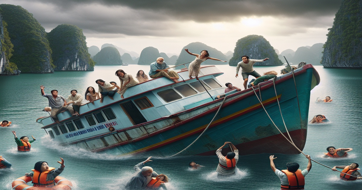 Main image to the post Tragedy Strikes as Tourist Boat Capsizes in Halong Bay, Vietnam
