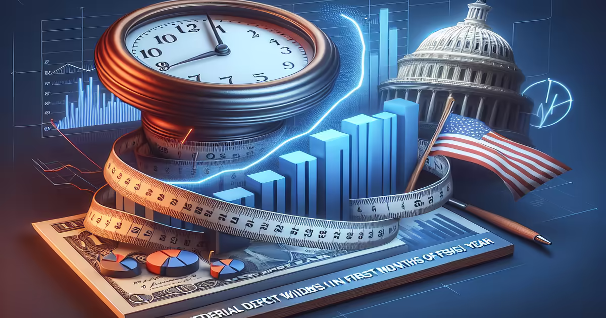 Main image to the post Federal Deficit Widens in First Two Months of Fiscal Year