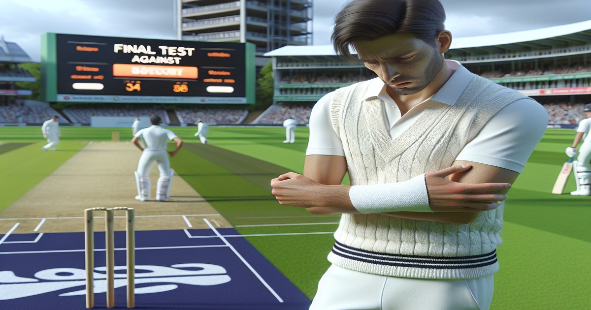 Main image to the post "Ben Stokes Ruled Out of Final Test Against India Due to Injury"