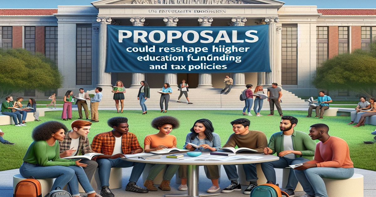 Main image to the post Republican Proposals Could Reshape Higher Education Funding and Tax Policies
