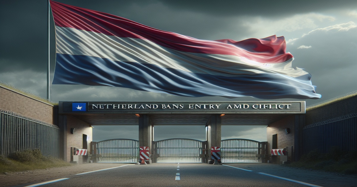 Main image to the post Netherlands Bans Entry to Israeli Ministers Amid Gaza Conflict