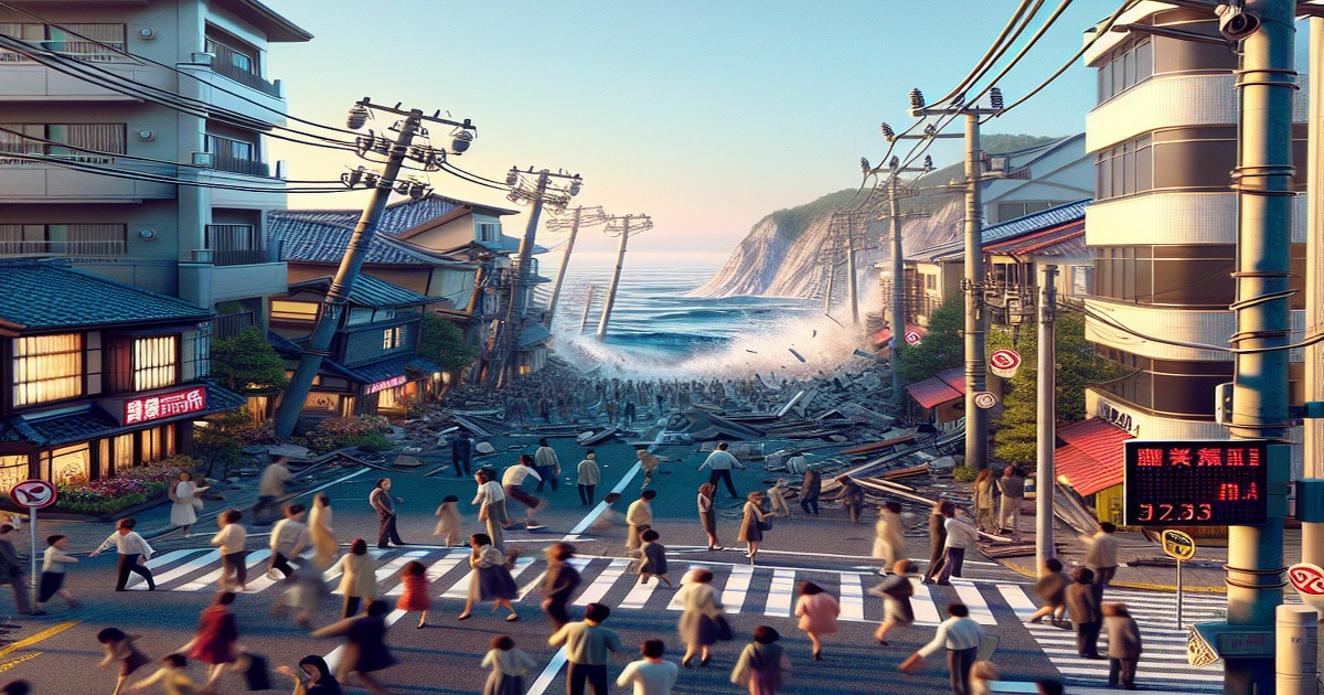 Main image to the post 6.6 Earthquake Strikes Southwestern Japan, Triggering Tsunami Advisory but Causing No Major Damage