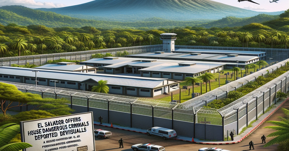 Main image to the post El Salvador Offers to House Dangerous Criminals Deported by the US