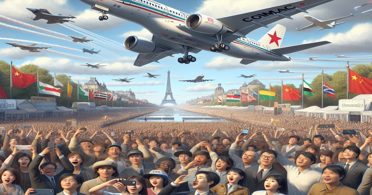 Main image to the post COMAC Navigates Trade Winds at Paris Airshow, Eyes Global Expansion