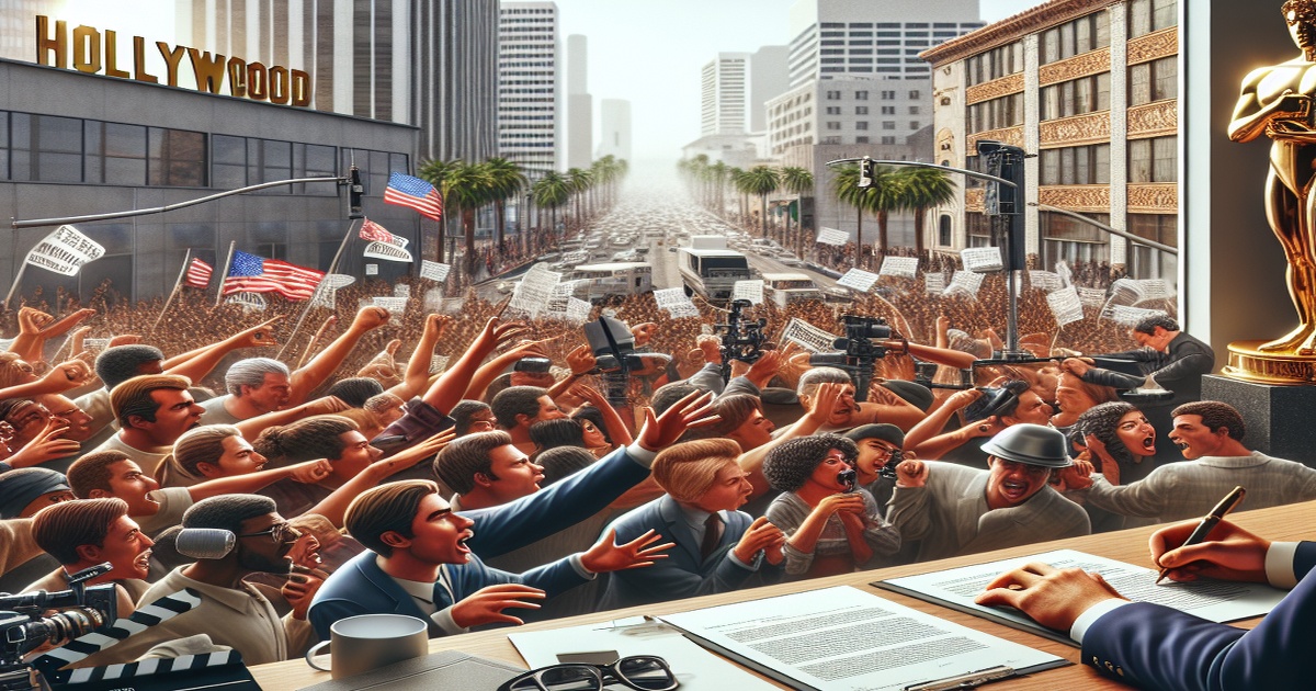 Main image to the post California Protests Escalate, Biden Signs with Hollywood Agency