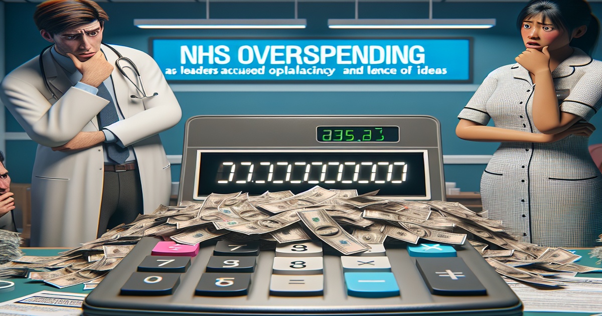 Main image to the post NHS Overspending Doubles as Leaders Accused of Complacency and Lack of Ideas
