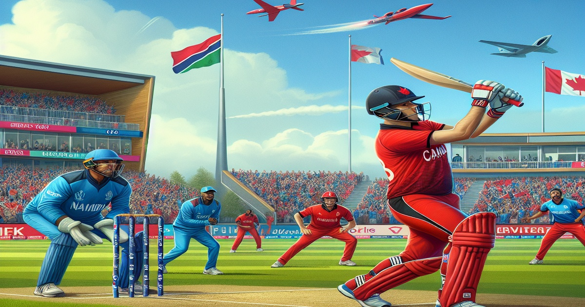 Canada Edges Out Namibia in Super Over Thriller in ICC Men's Cricket World Cup League 2