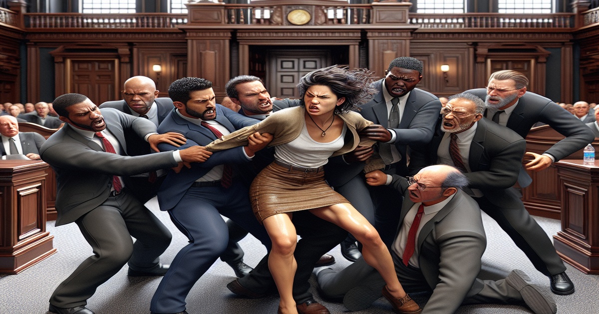Main image to the post Six Men Charged After Forcibly Removing Woman from Town Hall